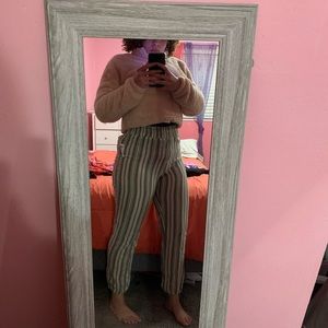 Striped Joggers